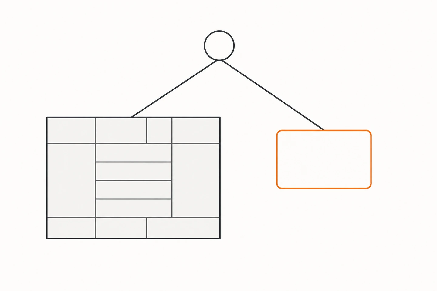 LMS alternative for small business diagram: a decision branch between a heavy full LMS and one lightweight AI-generated training course